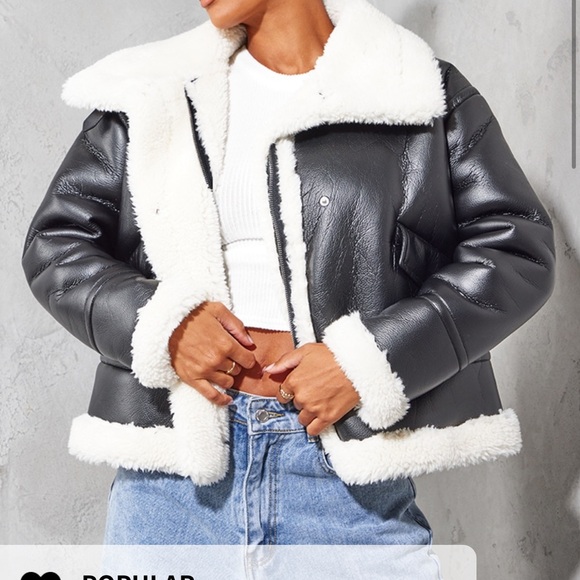 Faux fur jacket for fall and winter - Picture 1 of 4